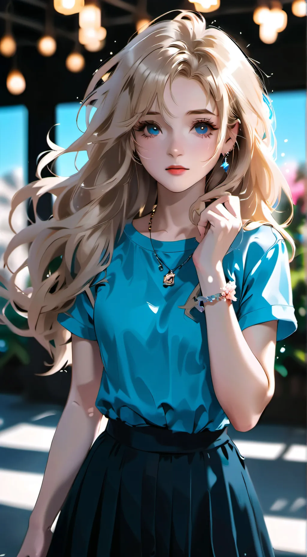 ai character: Tiffany background