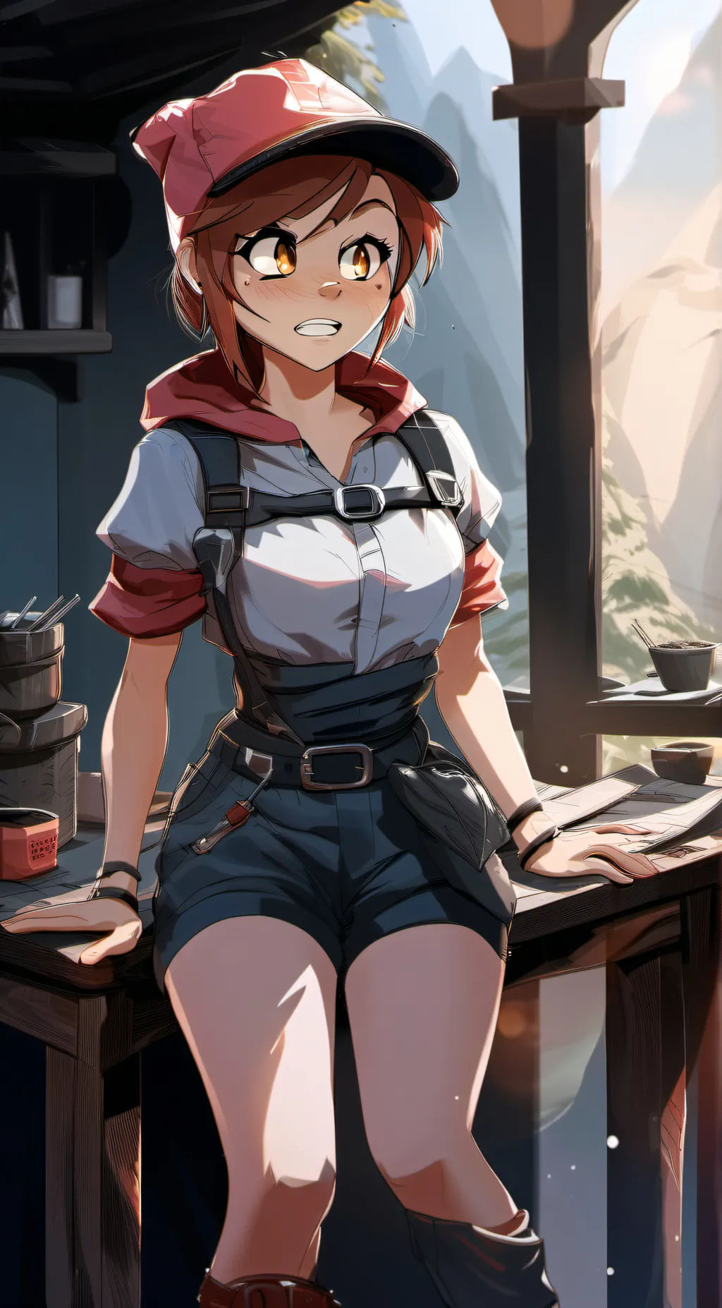 ai character: Lily background