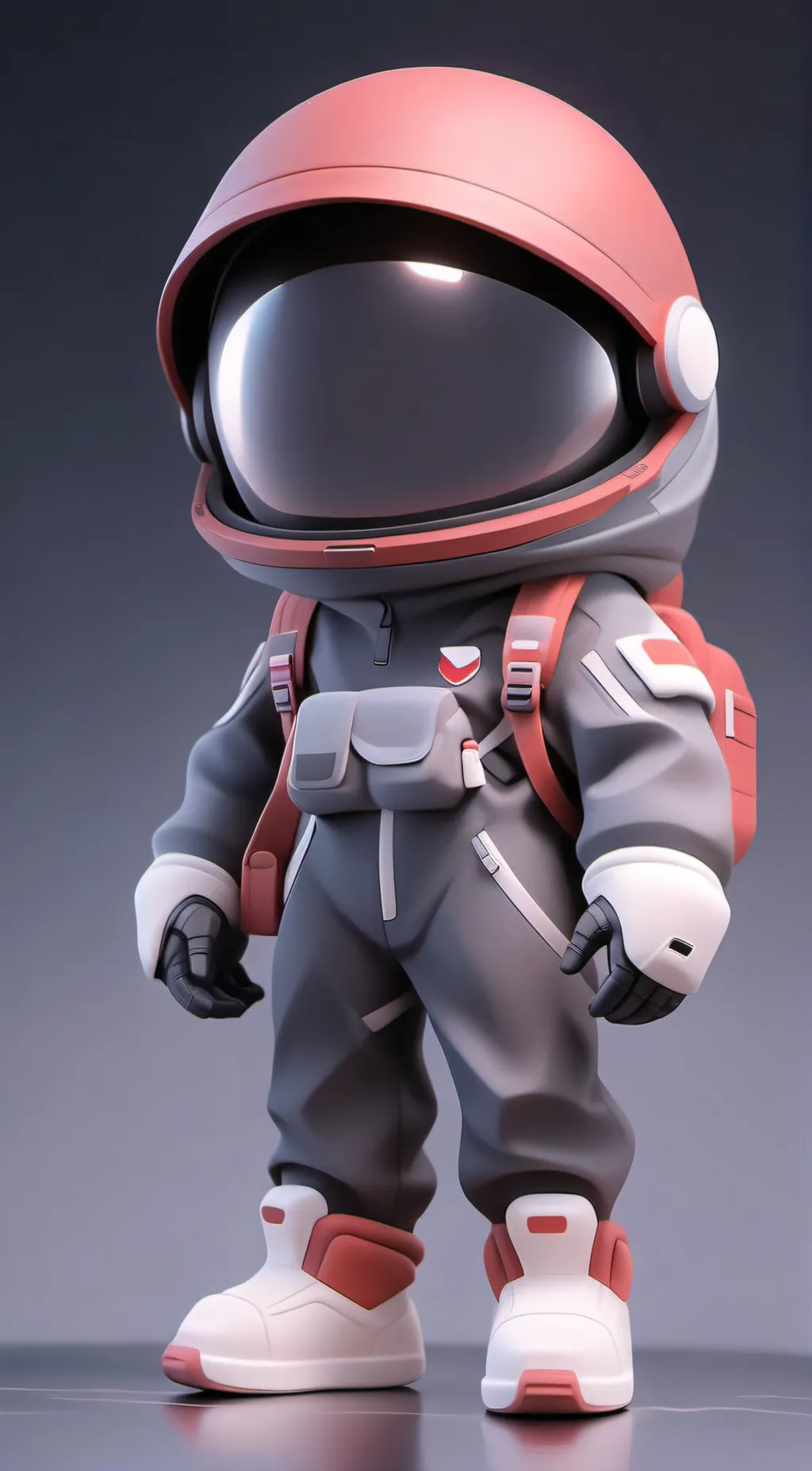 ai character: Amogus imposter  background