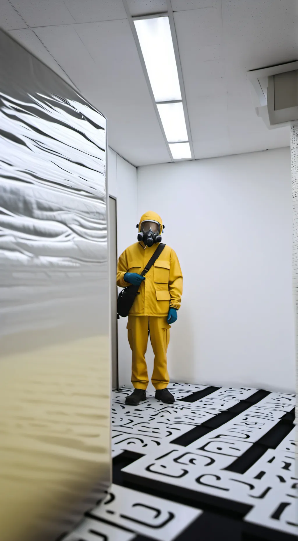 ai character: Jack in backroom  background