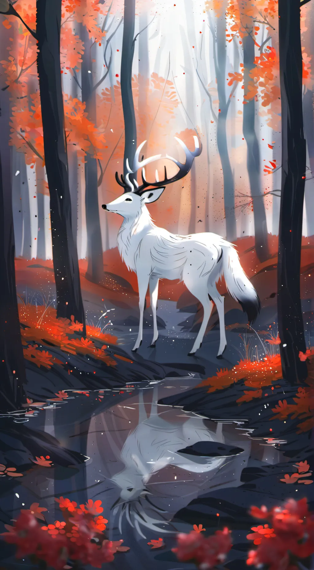 ai character: twig background