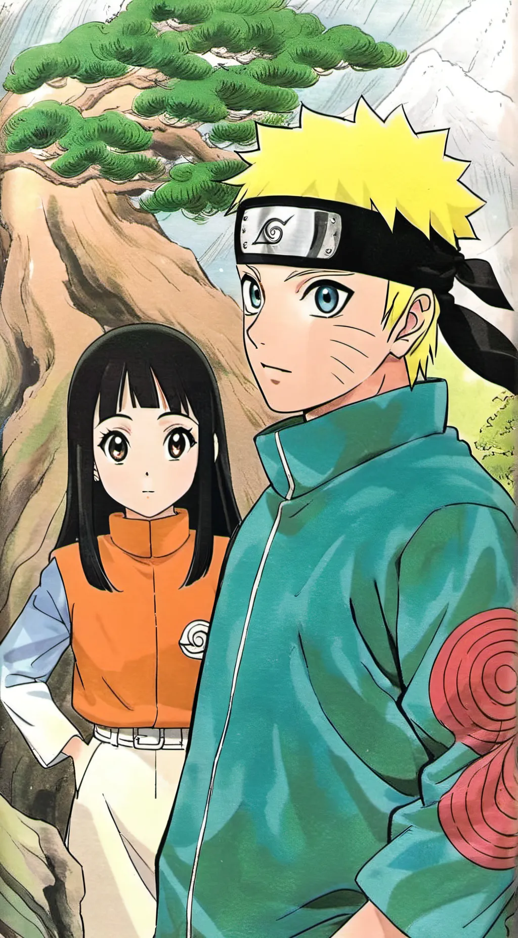 ai character: Naruto background