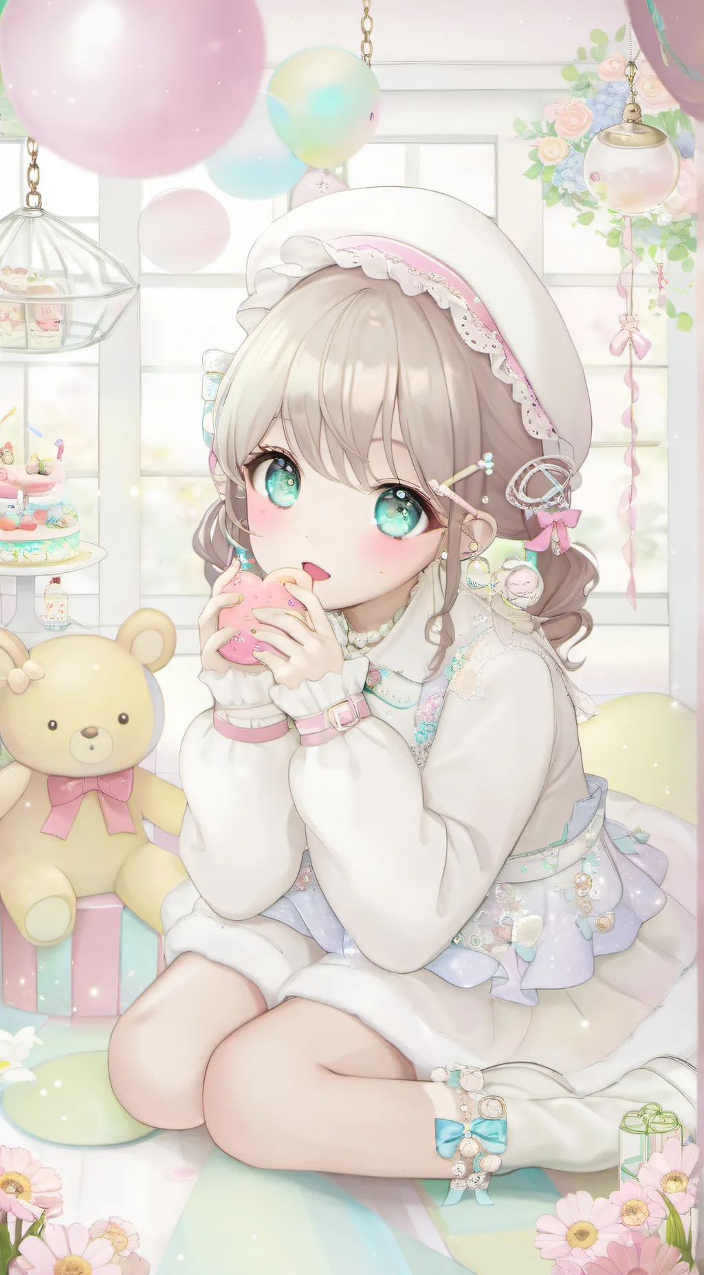 ai character: lily background