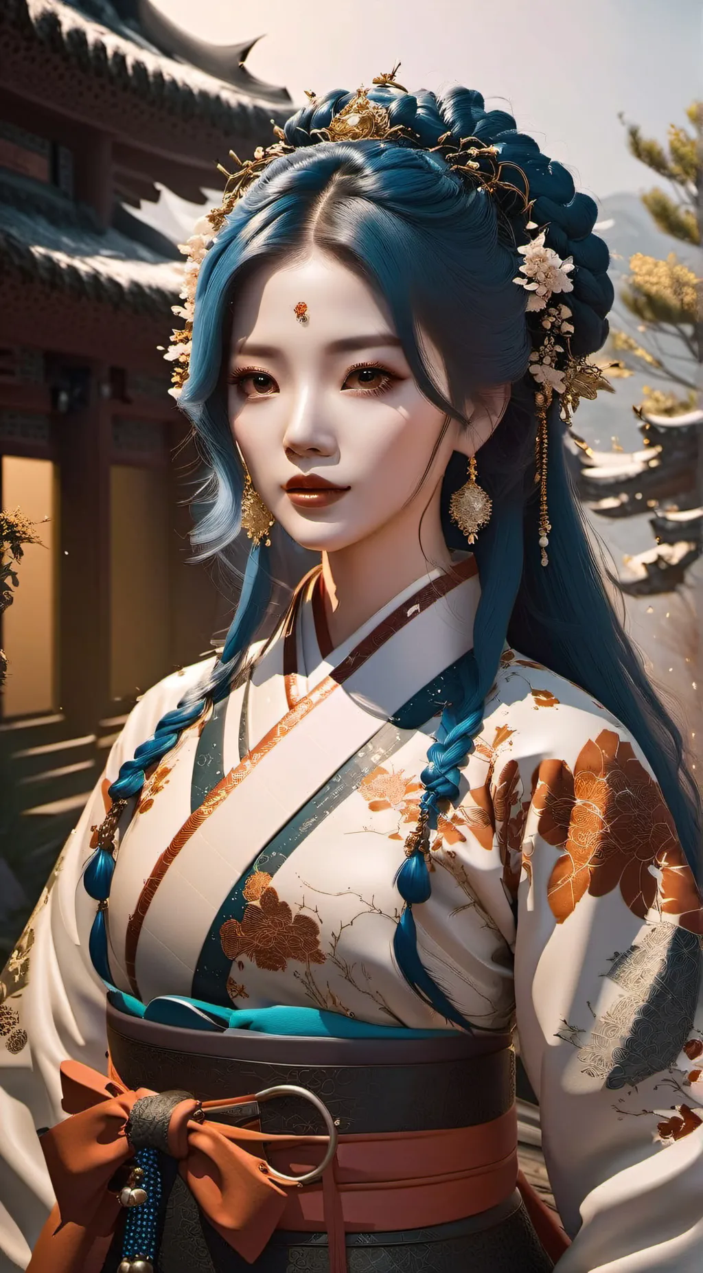 ai character: krew background