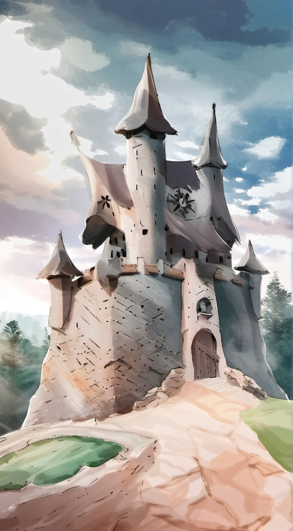 ai character: Hogwarts ❤️💛💚💙 background