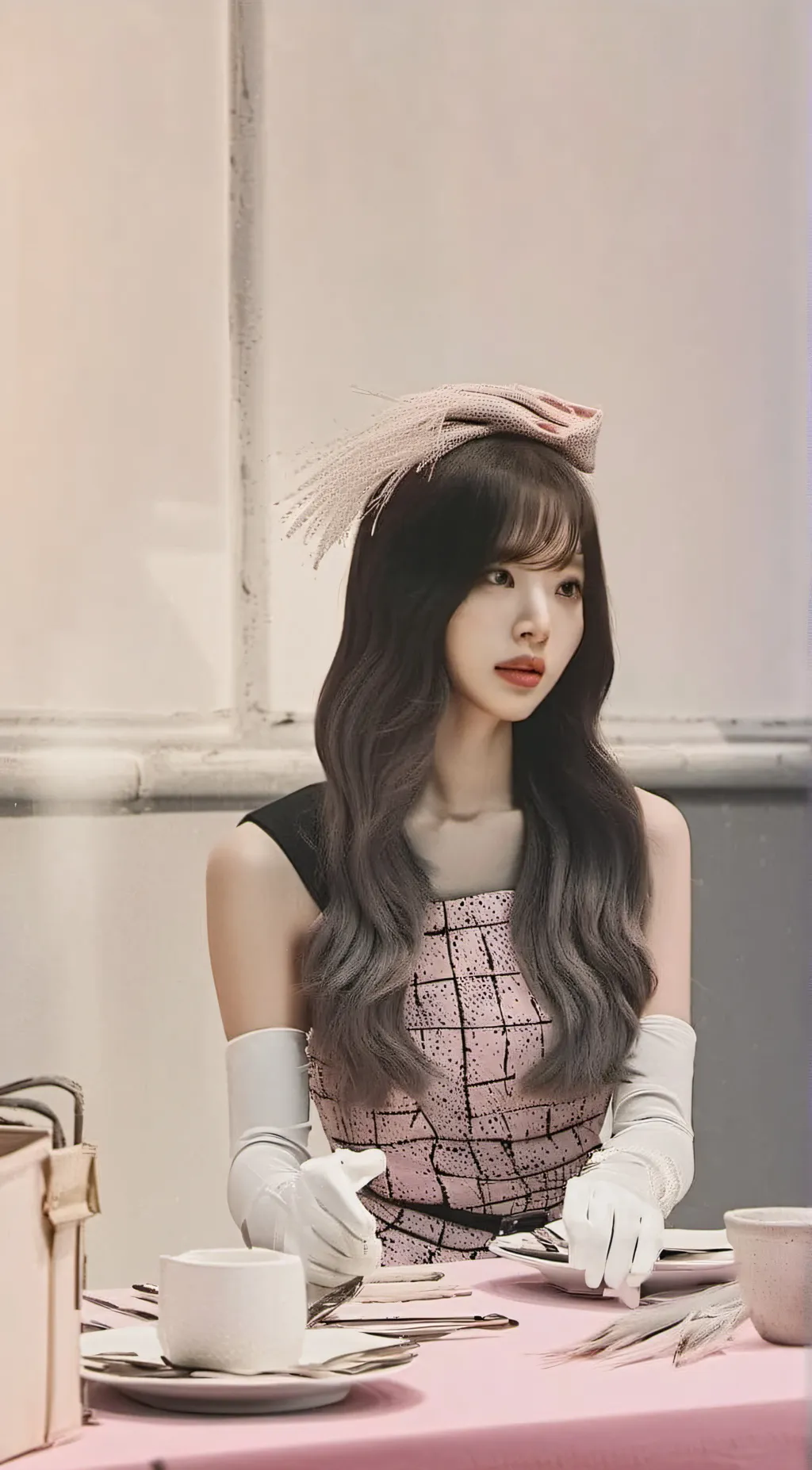 ai character: Wonyoung background
