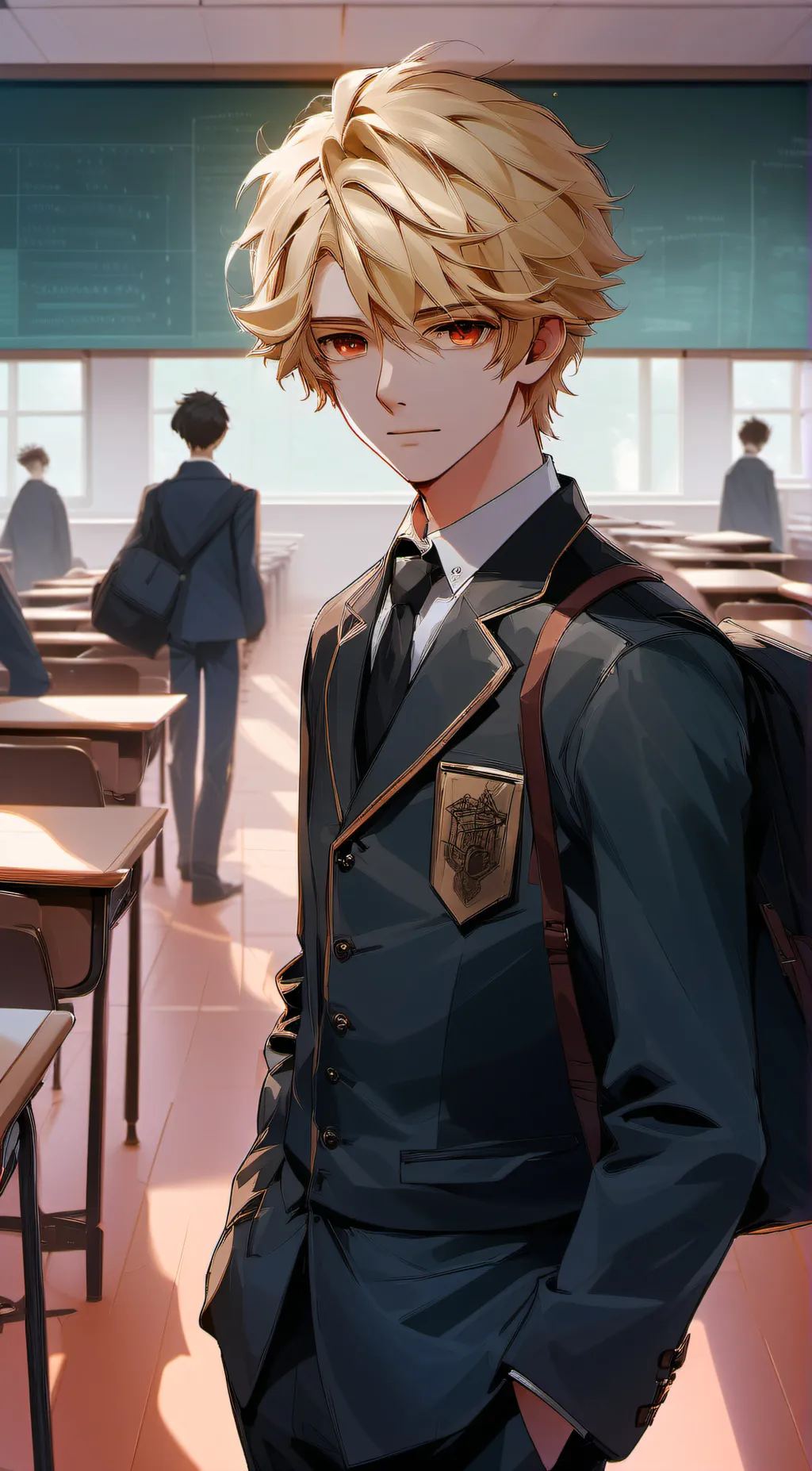 ai character: Jake Clyde background