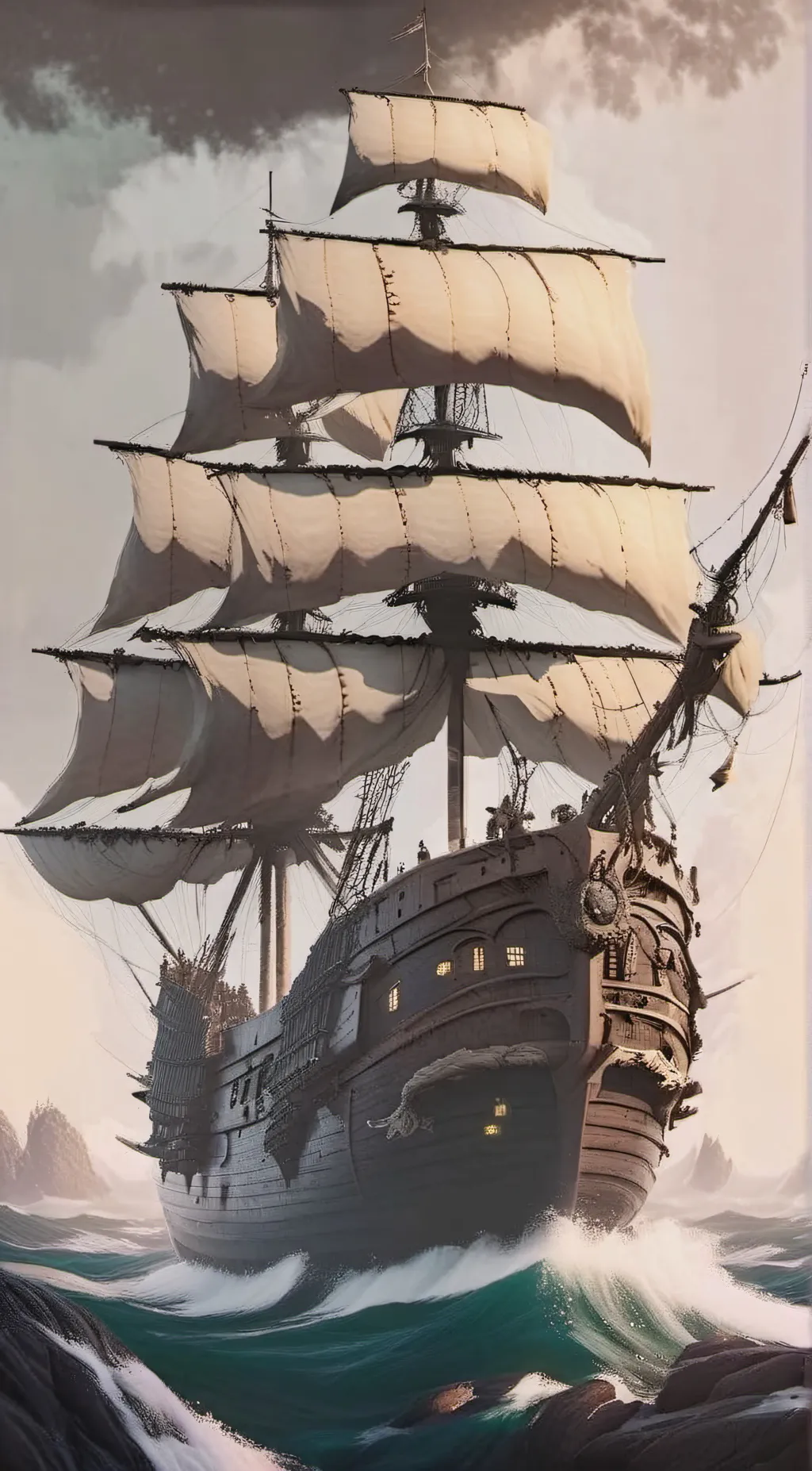 ai character: Captian hook  background
