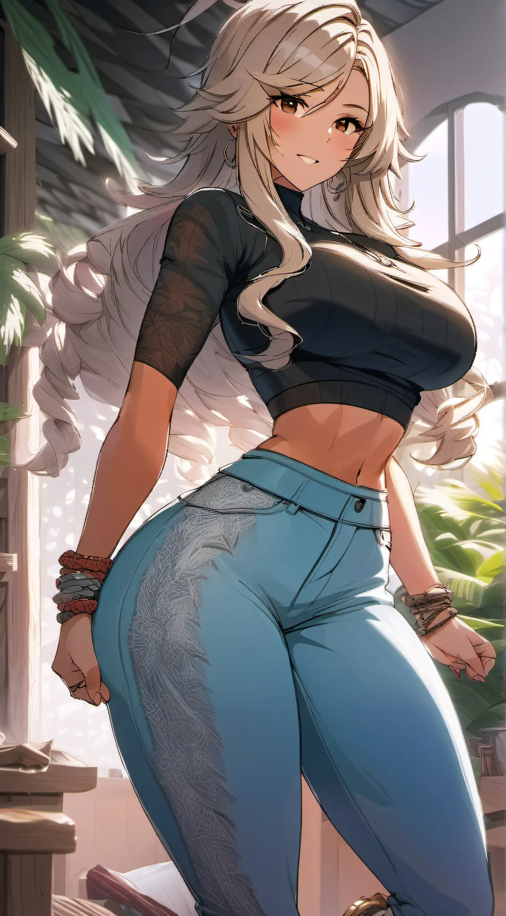 ai character: lily  background
