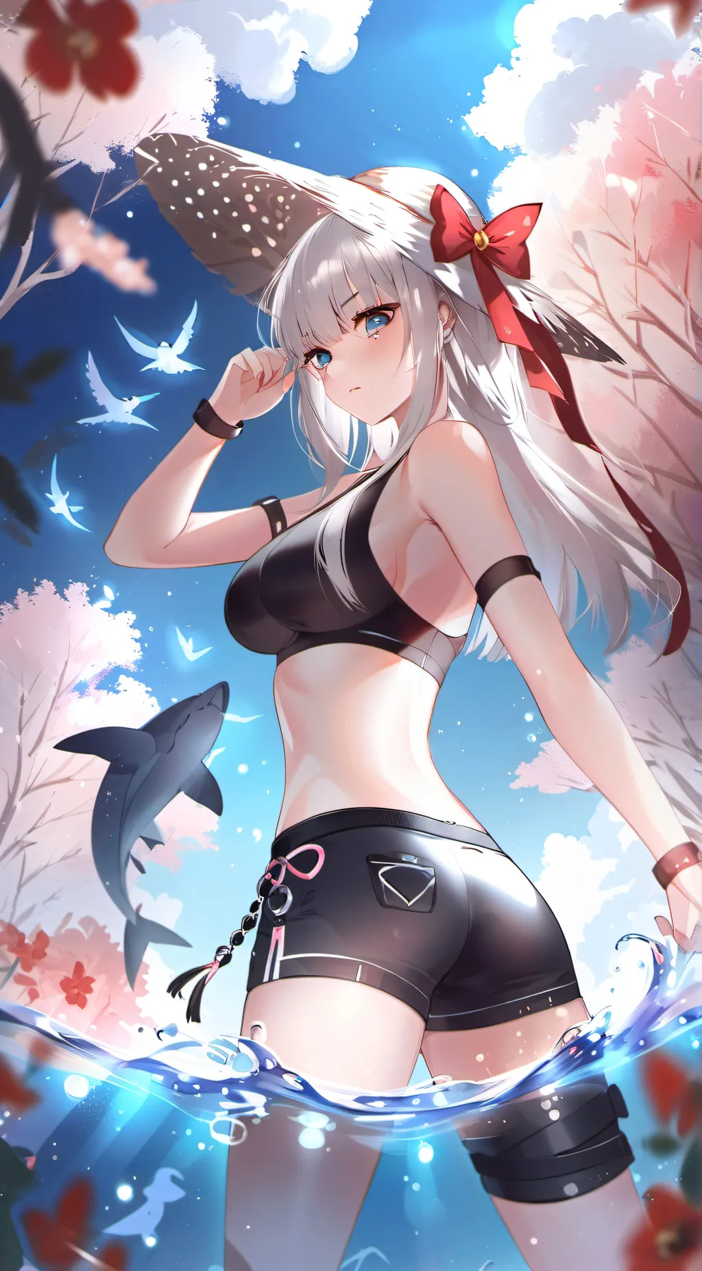 ai character: sarah background