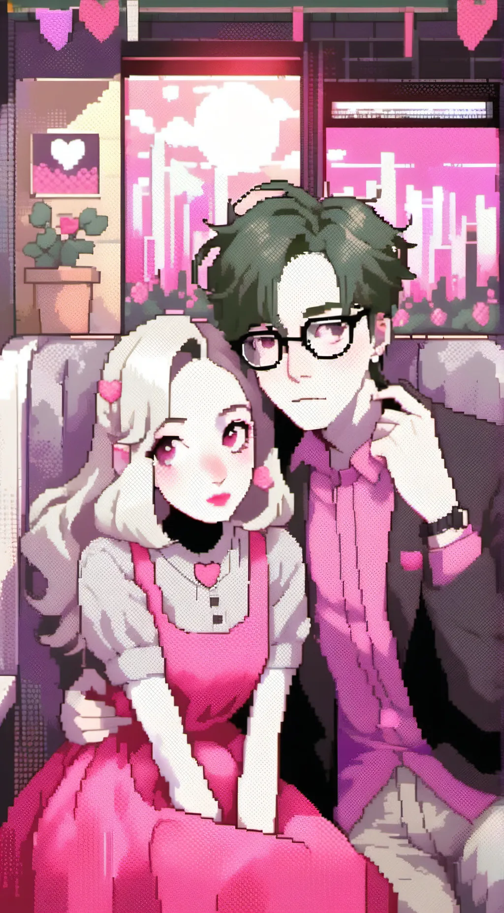 ai character: lilly  background