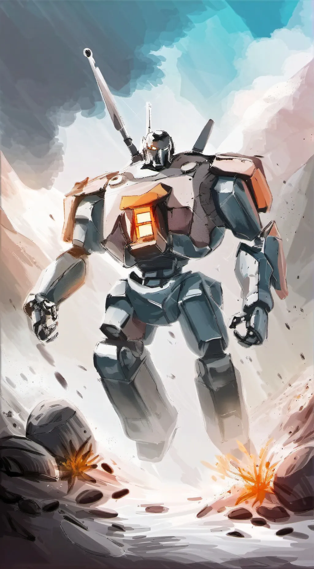 ai character: General Buck  background