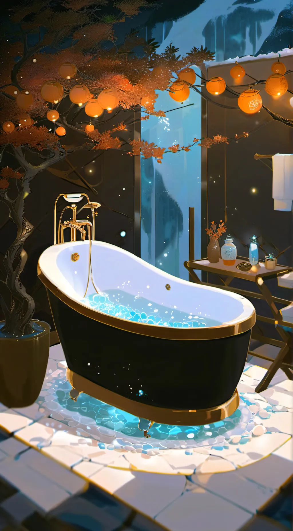 ai character: skibidi toilet  background