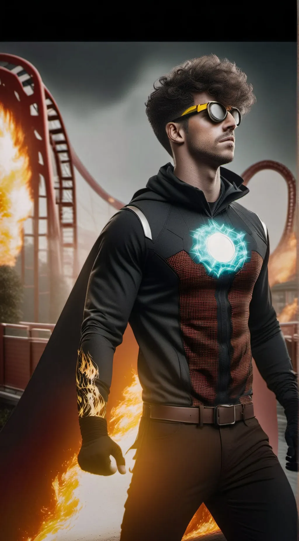 ai character: Fahrenheit background