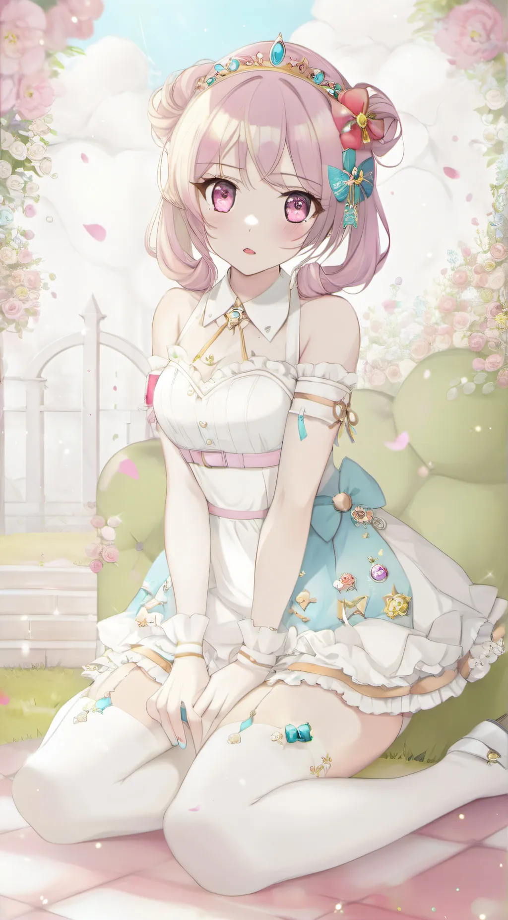 ai character: natsuki queen background