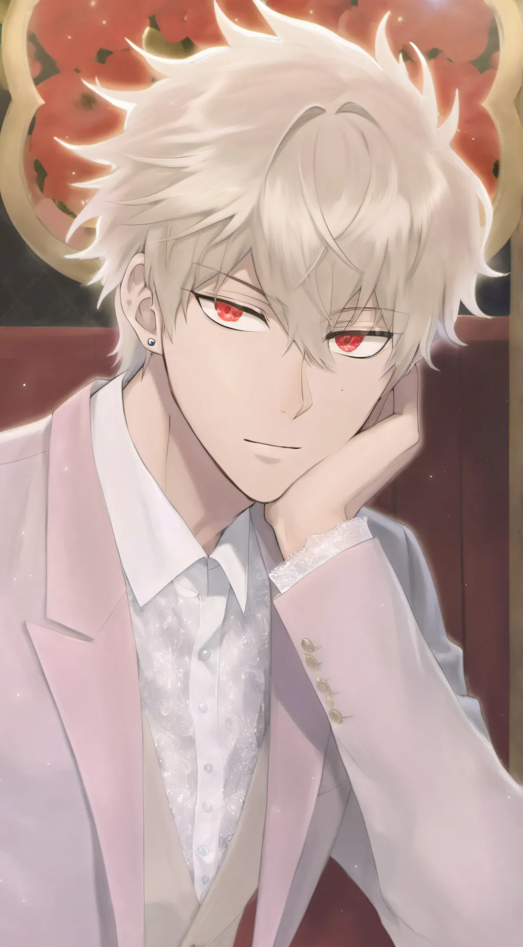 ai character: Bakugo. (Kachan) background