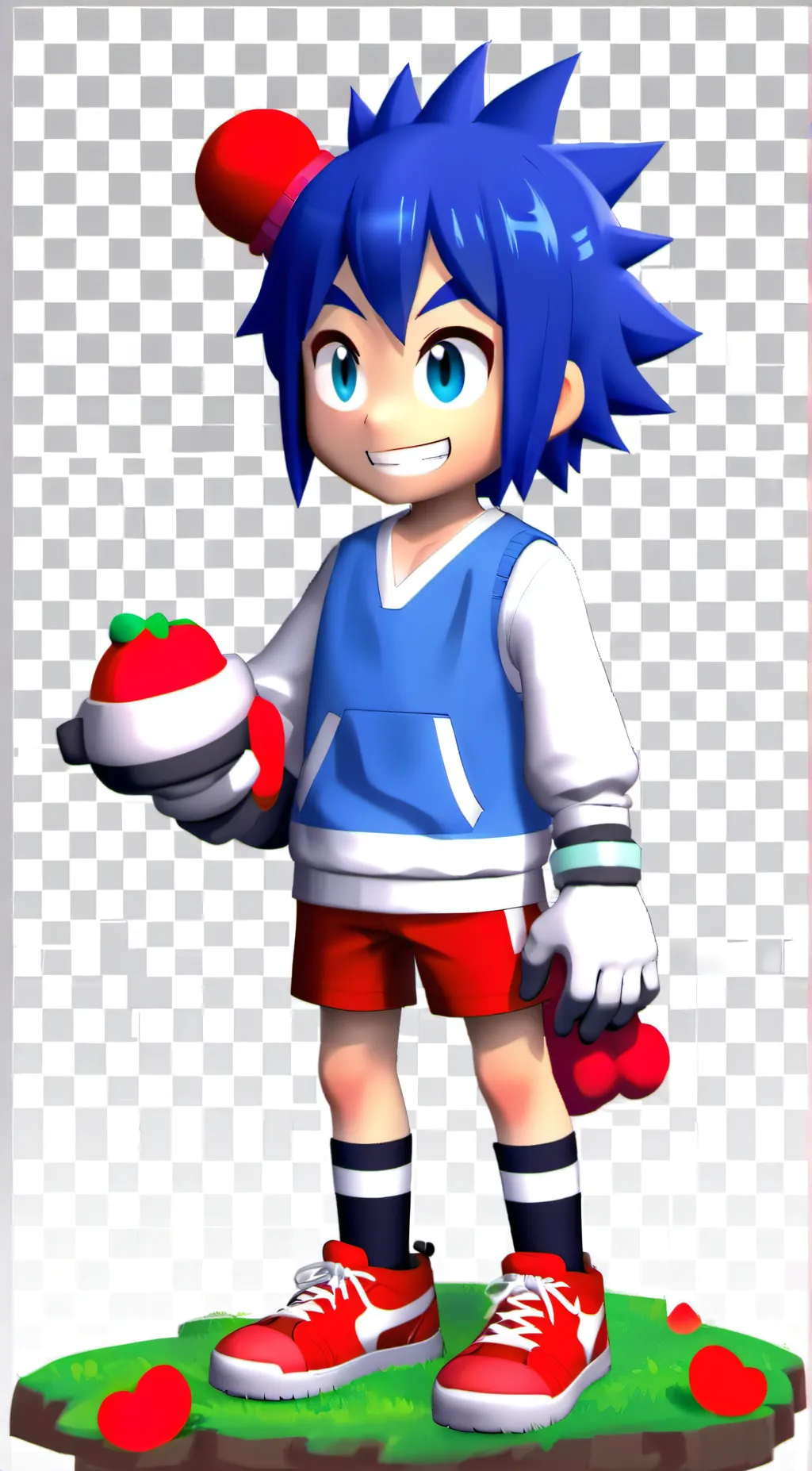 ai character: Sonic background