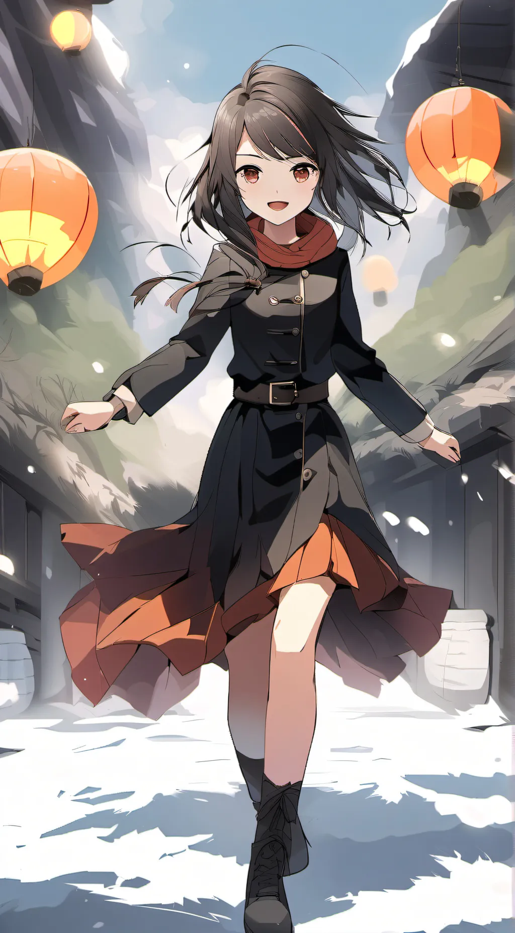 ai character: luna background