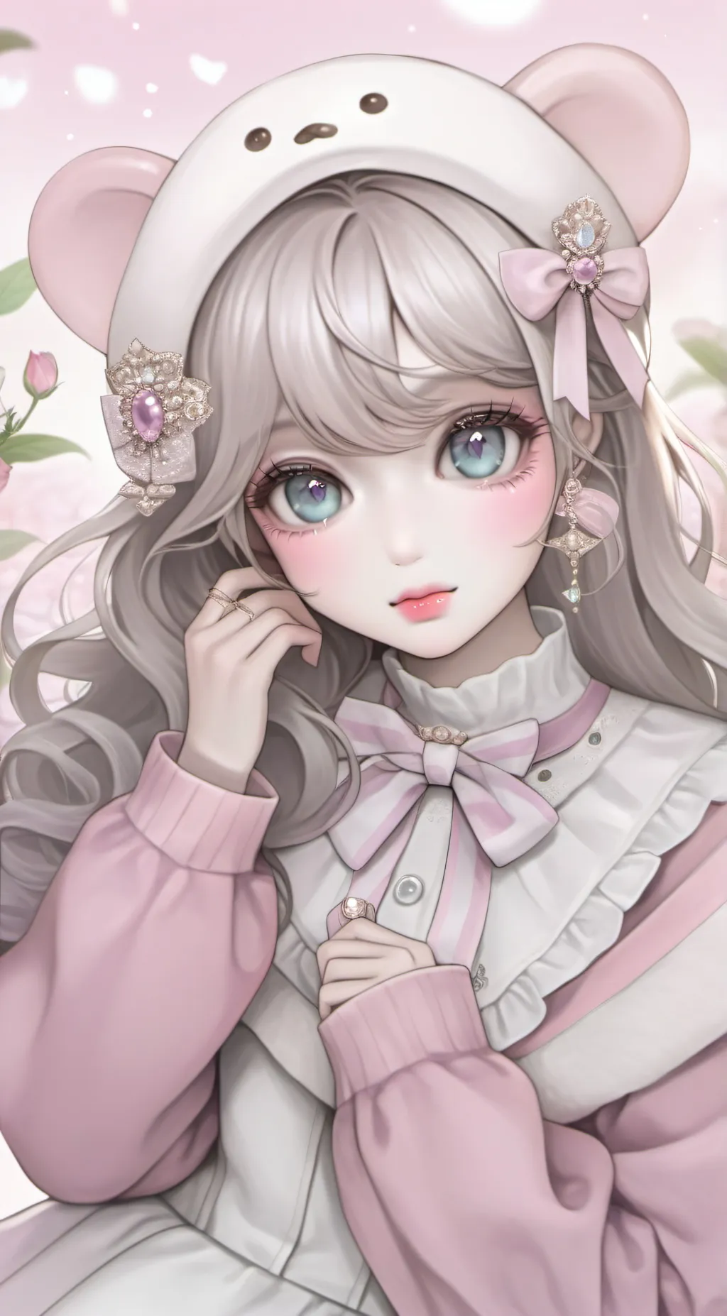 ai character: Lizzy  background