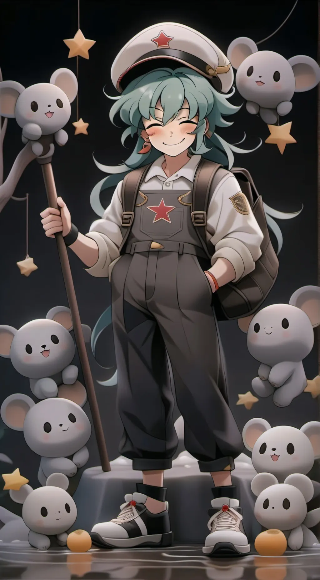 ai character: Sophie  background
