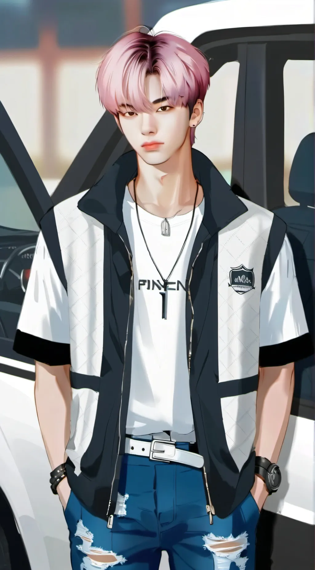 ai character: Niki  background