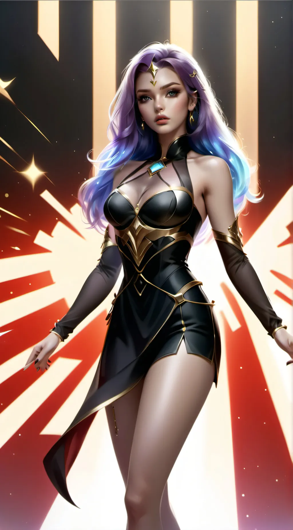 ai character: Natascha  background