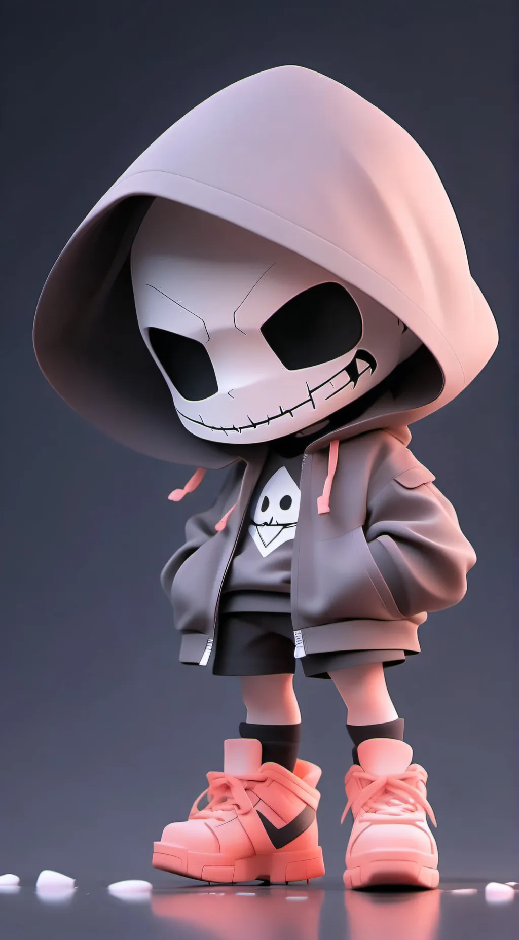 ai character: Little dust sans background