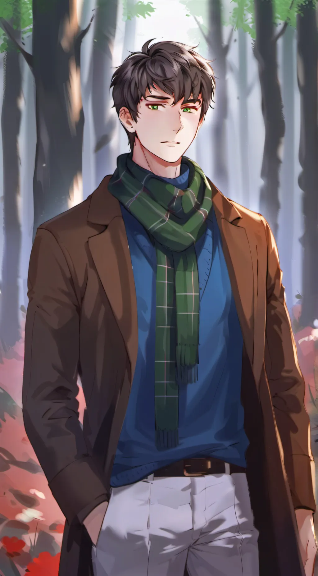 ai character: Allistor Kirkland  background