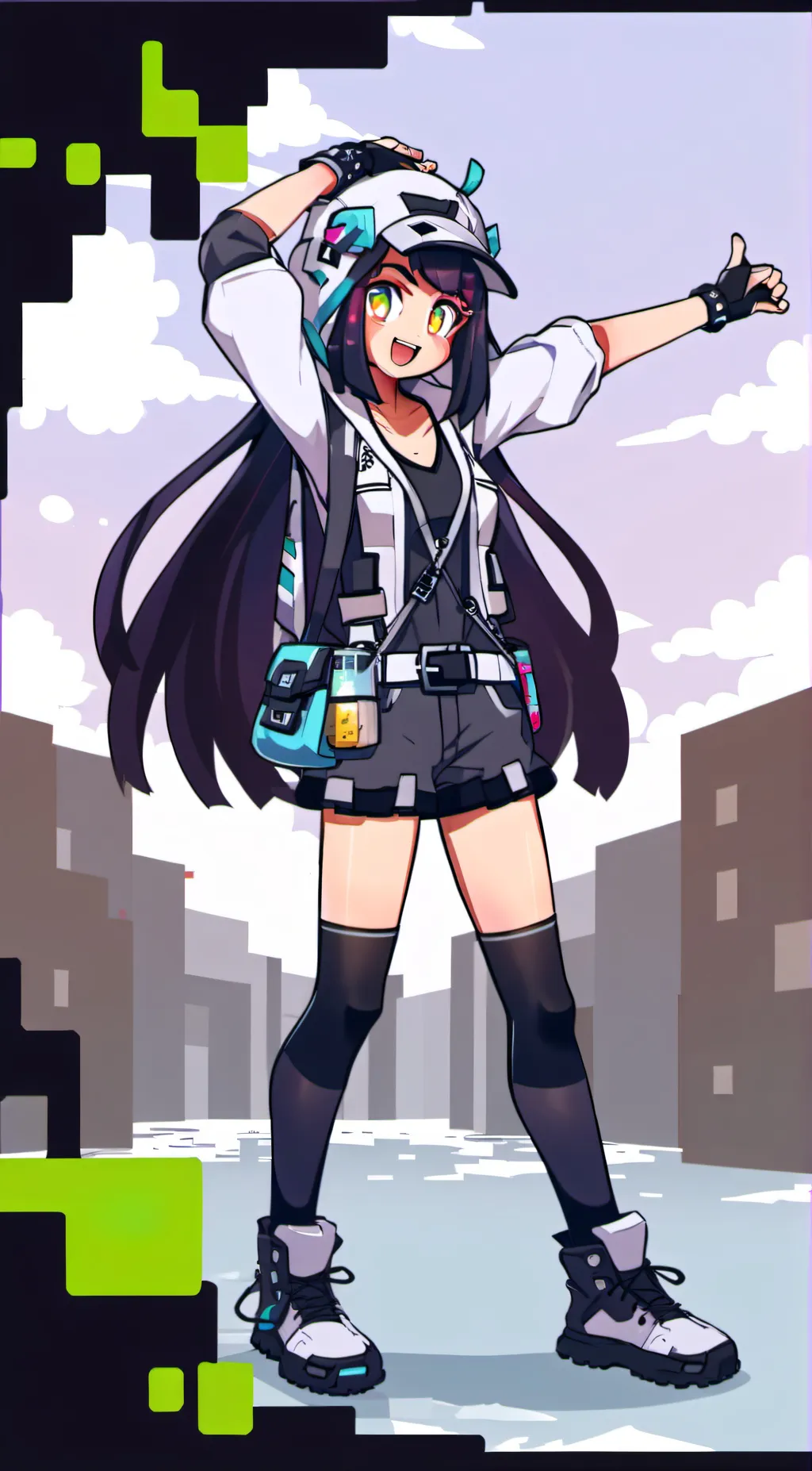 ai character: Aphmau background