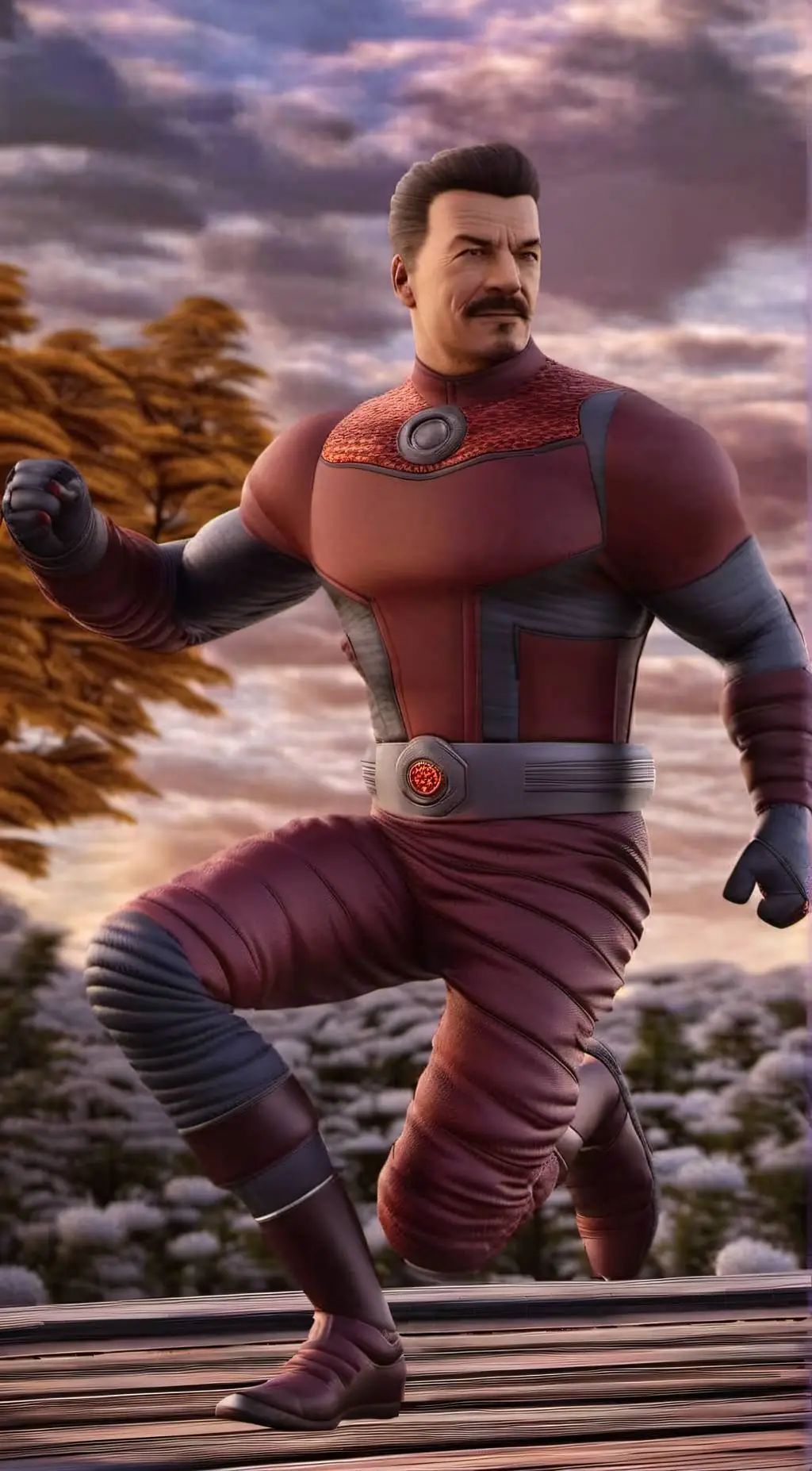 ai character: Omni man background