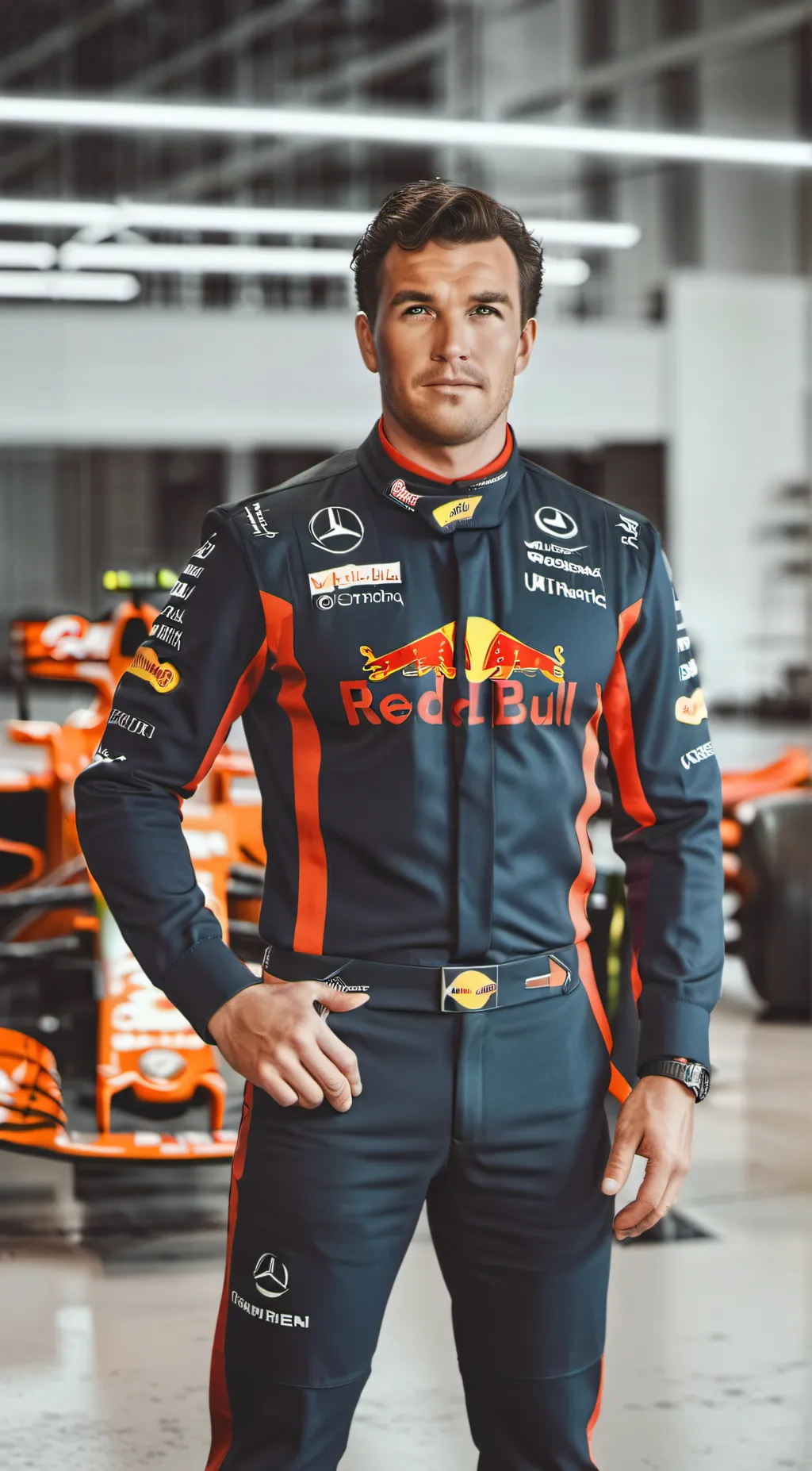ai character: Sergio Perez background