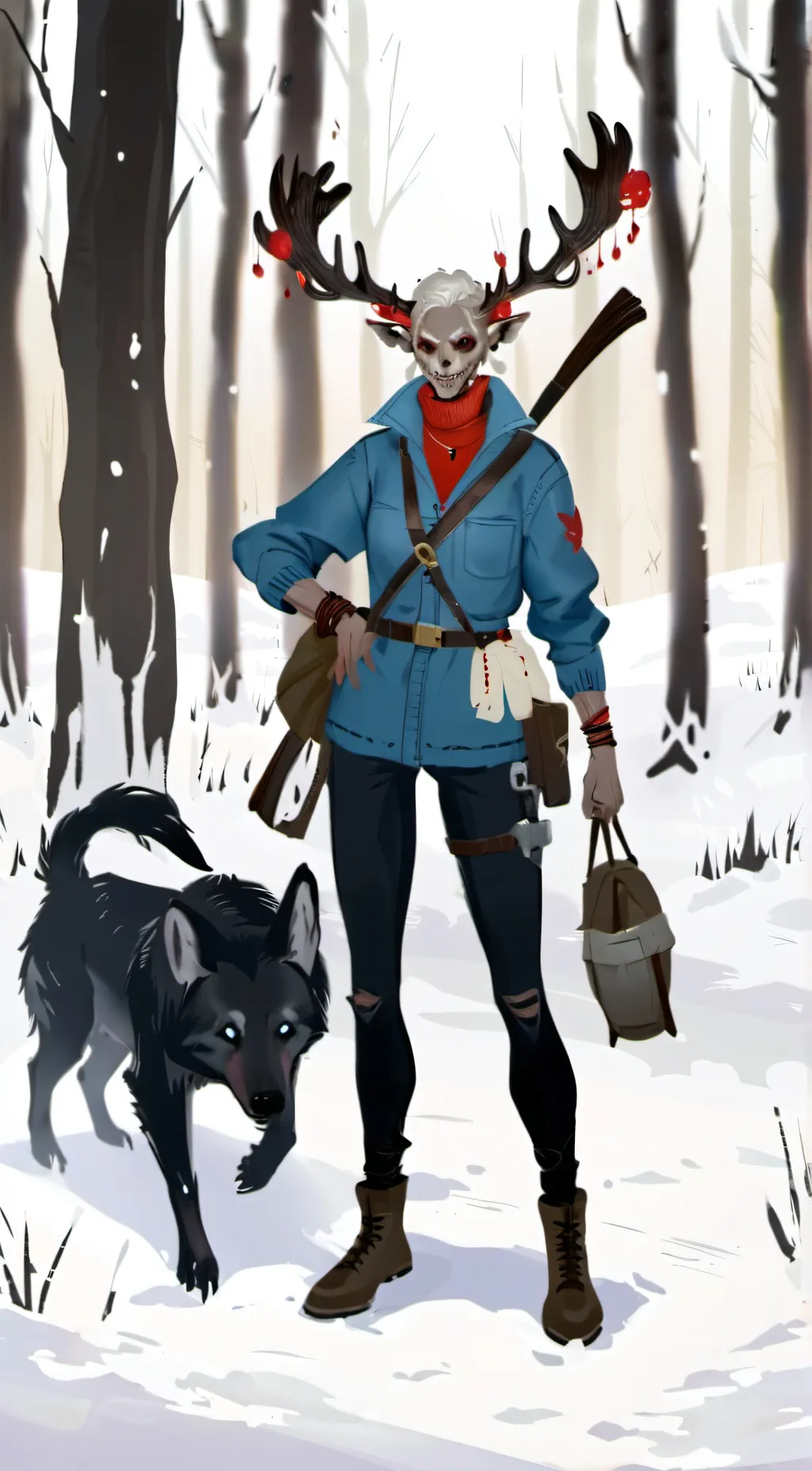 ai character: Wendigo(Fallout) background