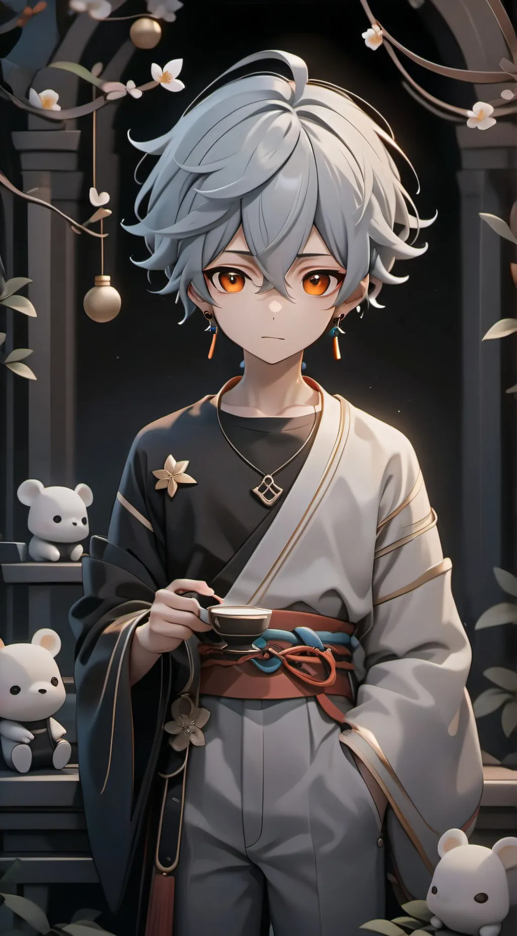 ai character: Raymond background