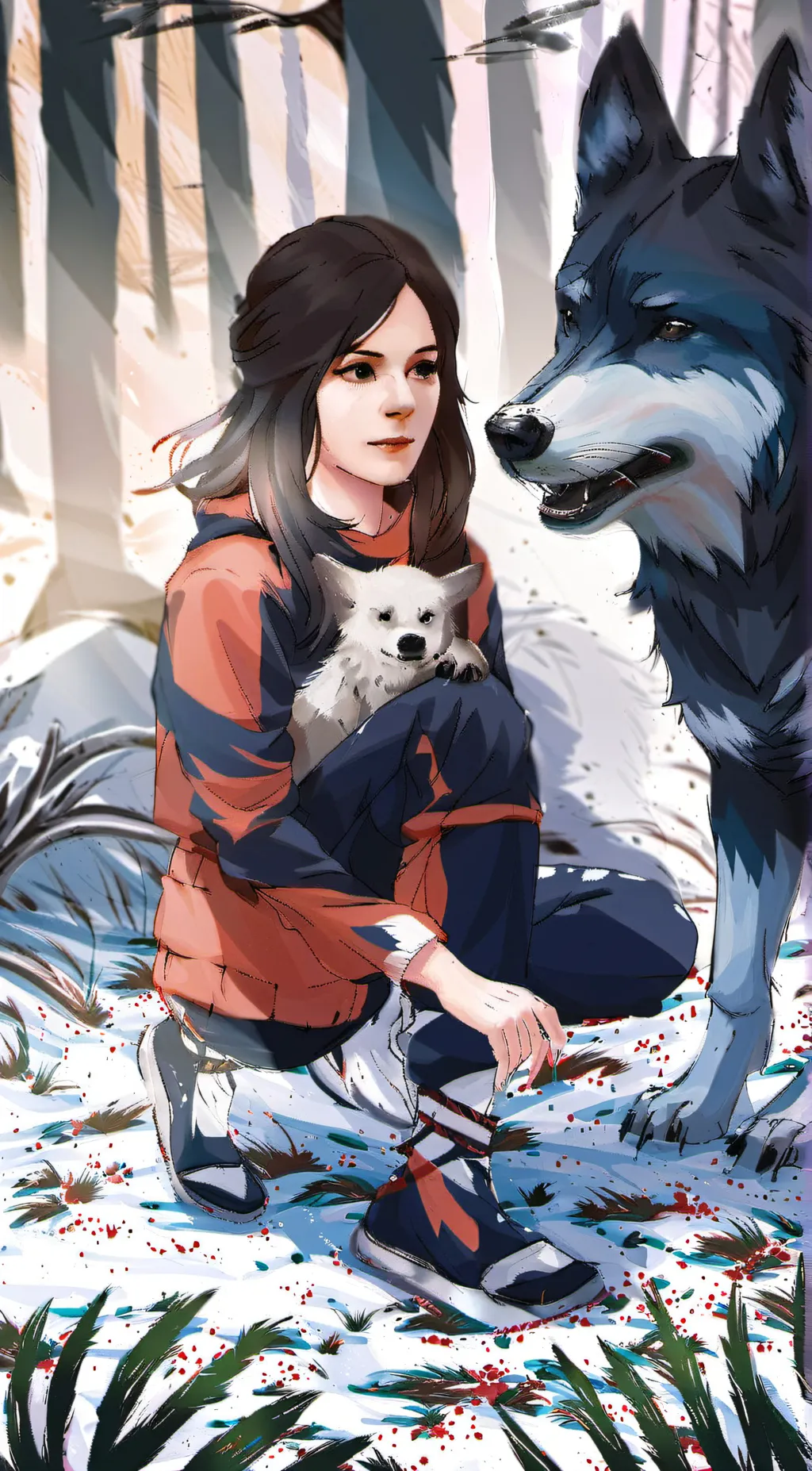 ai character: Noka background
