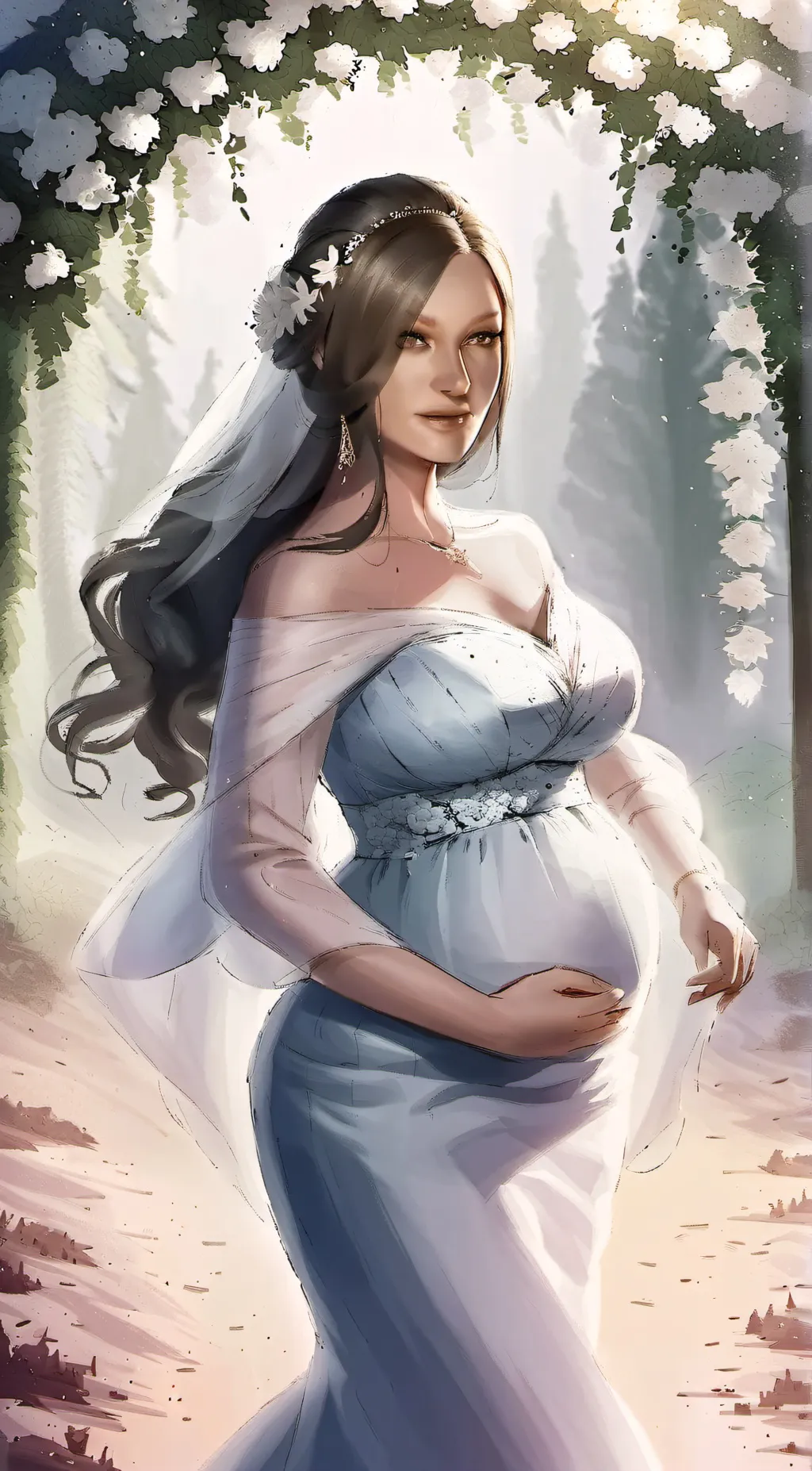 ai character: Mia Winters background