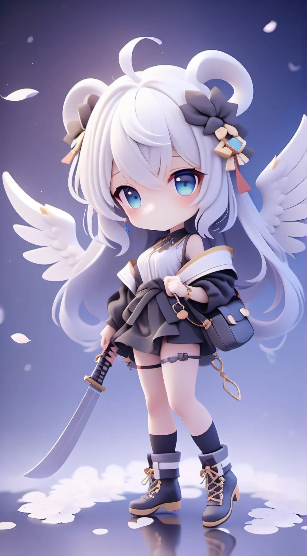 ai character: Lilly background
