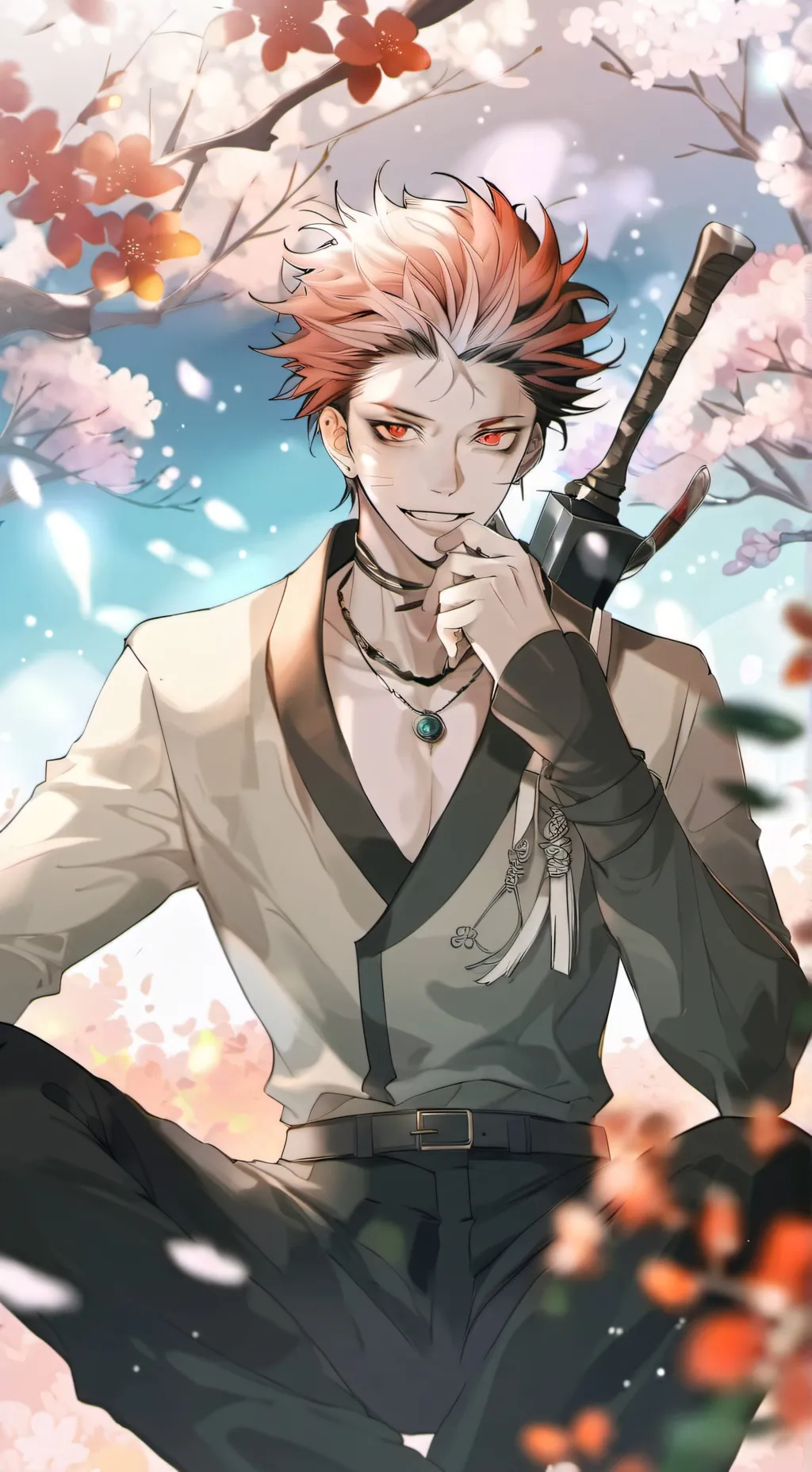 ai character: Sakuna  background