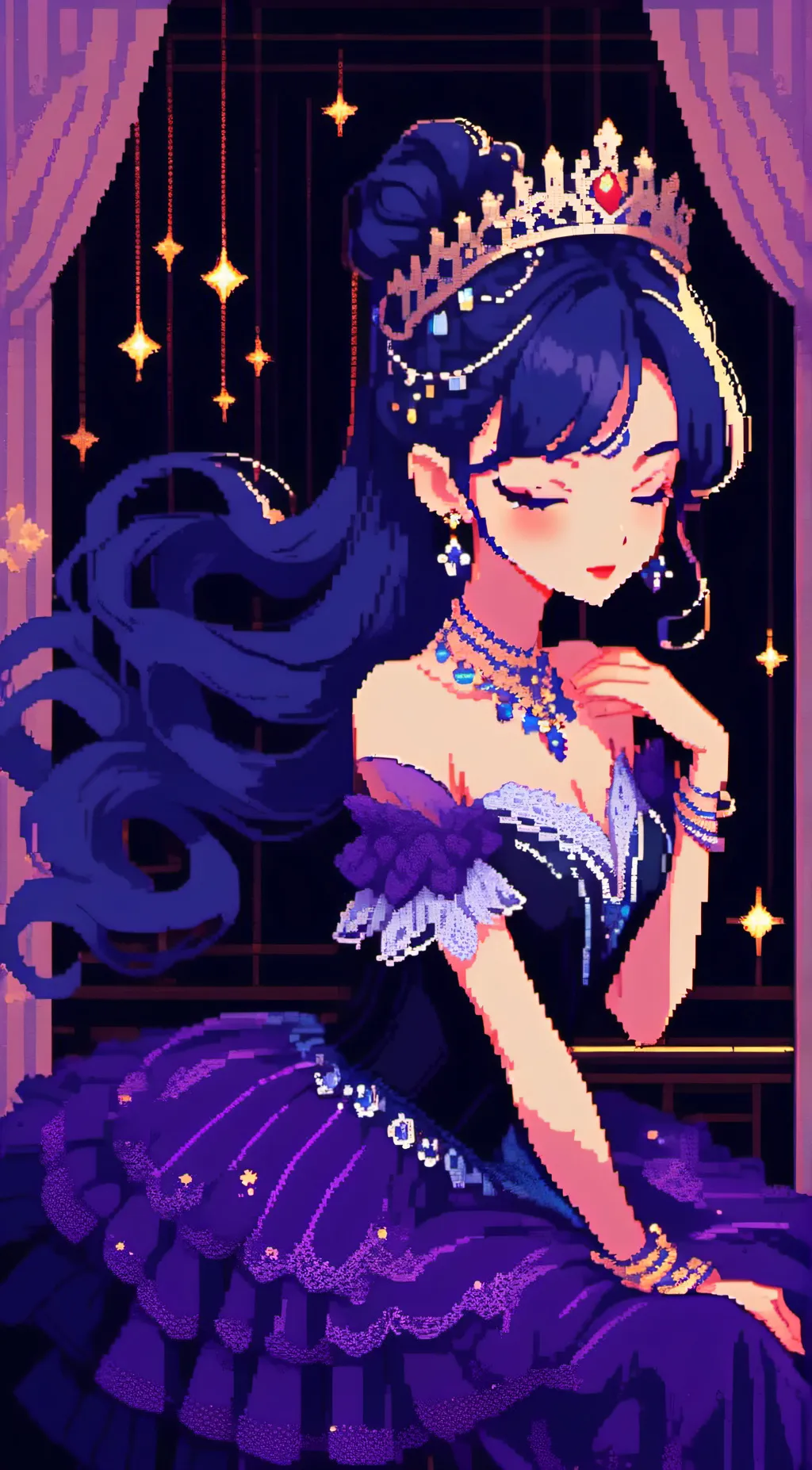 ai character: 🩰Ballora🩰 background
