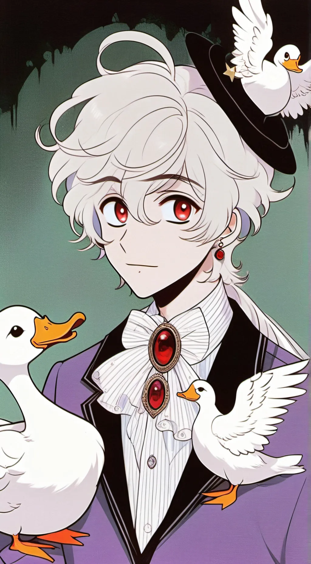 ai character: lucifur morningsta background