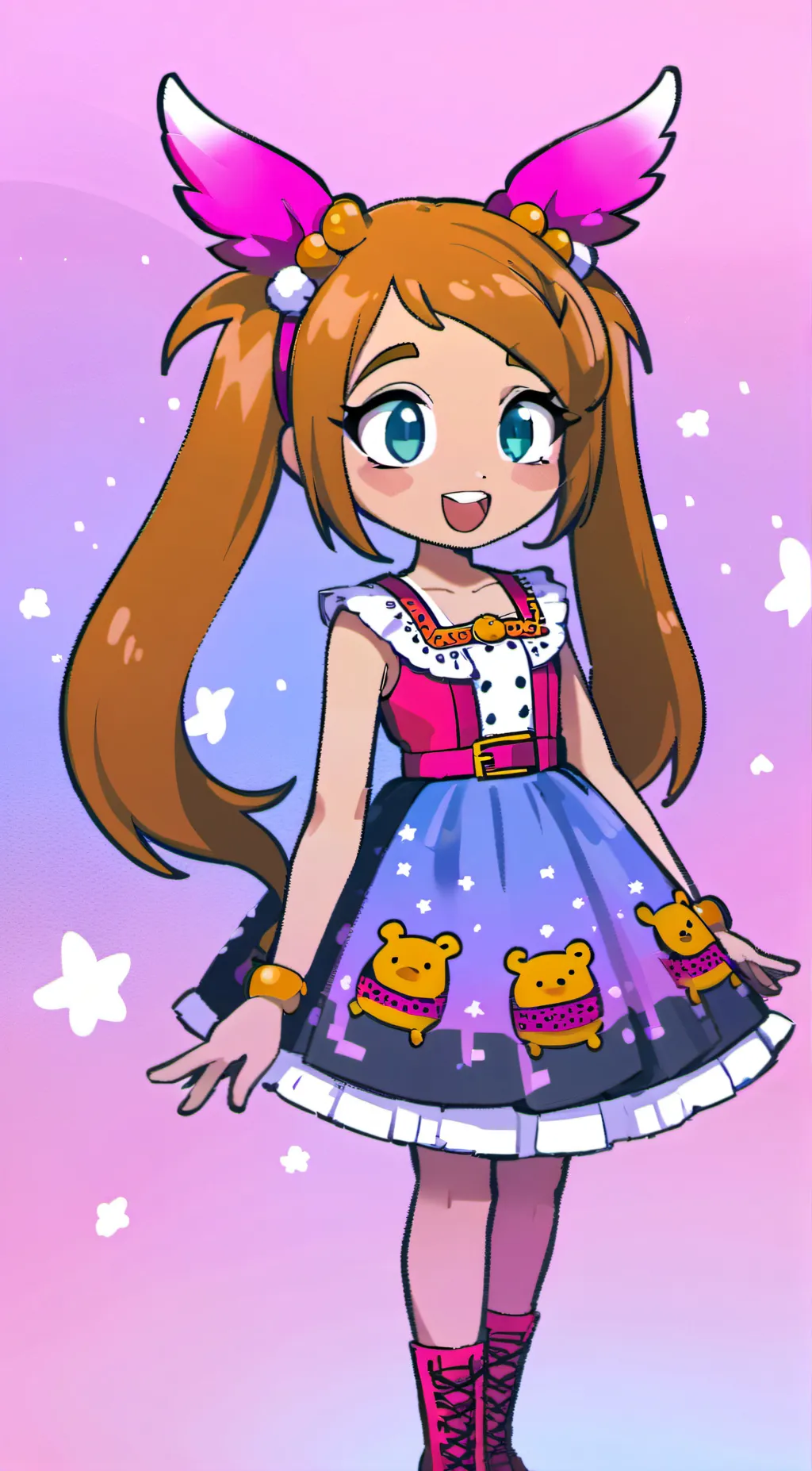 ai character: Jacky  background