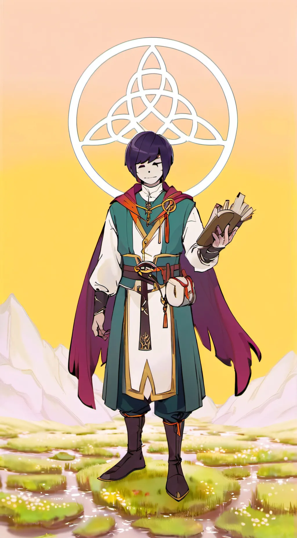 ai character: Deltrune background