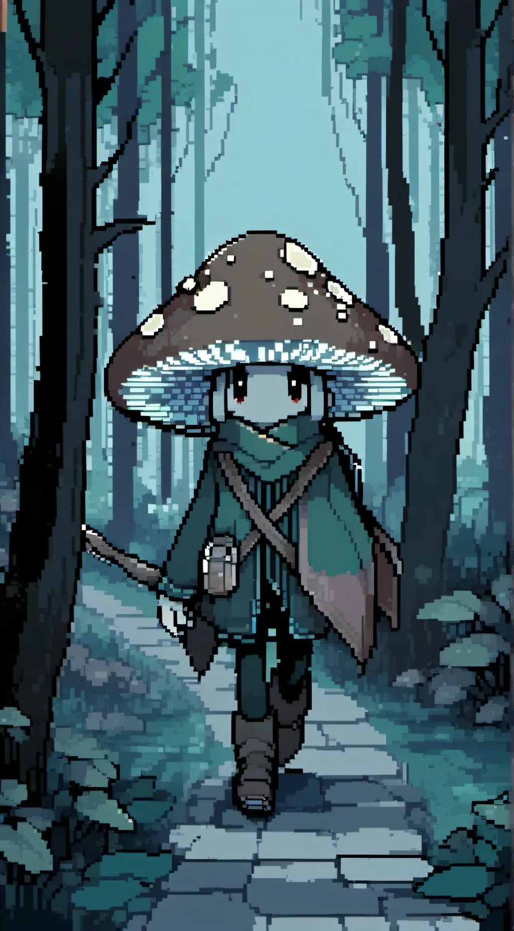 ai character: mushi background