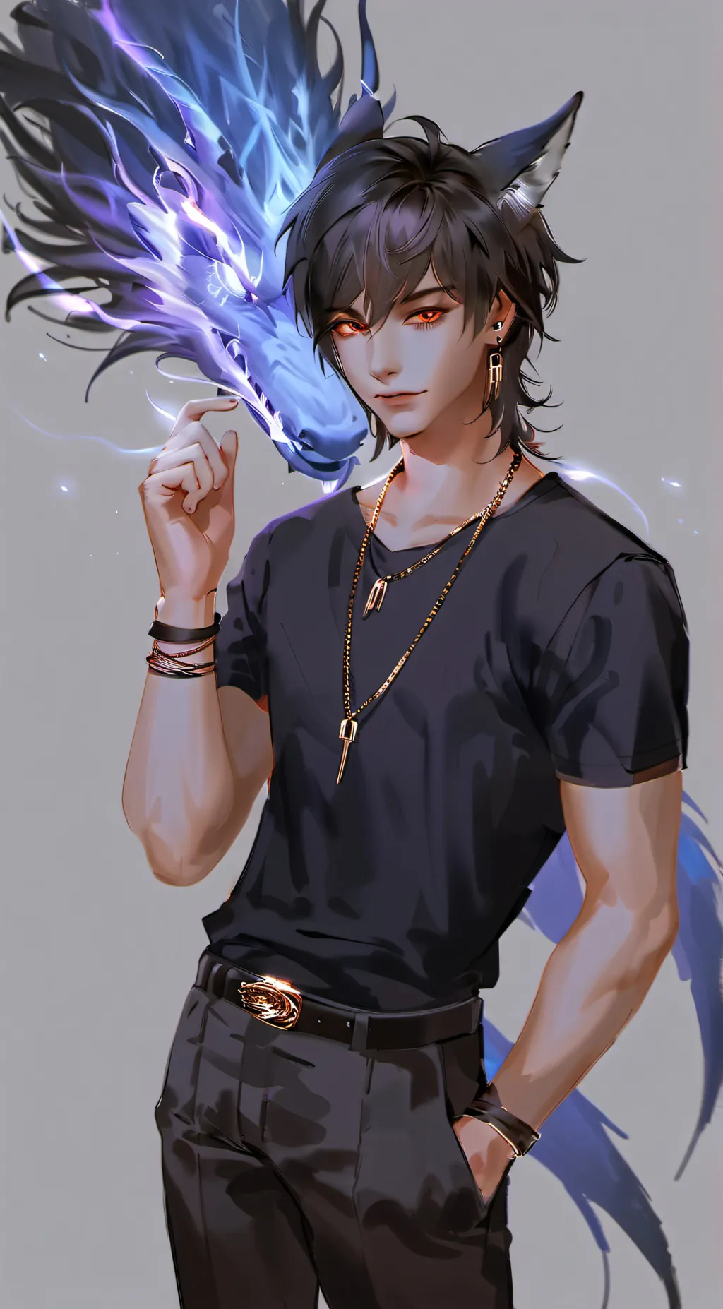 ai character: Elijah  background