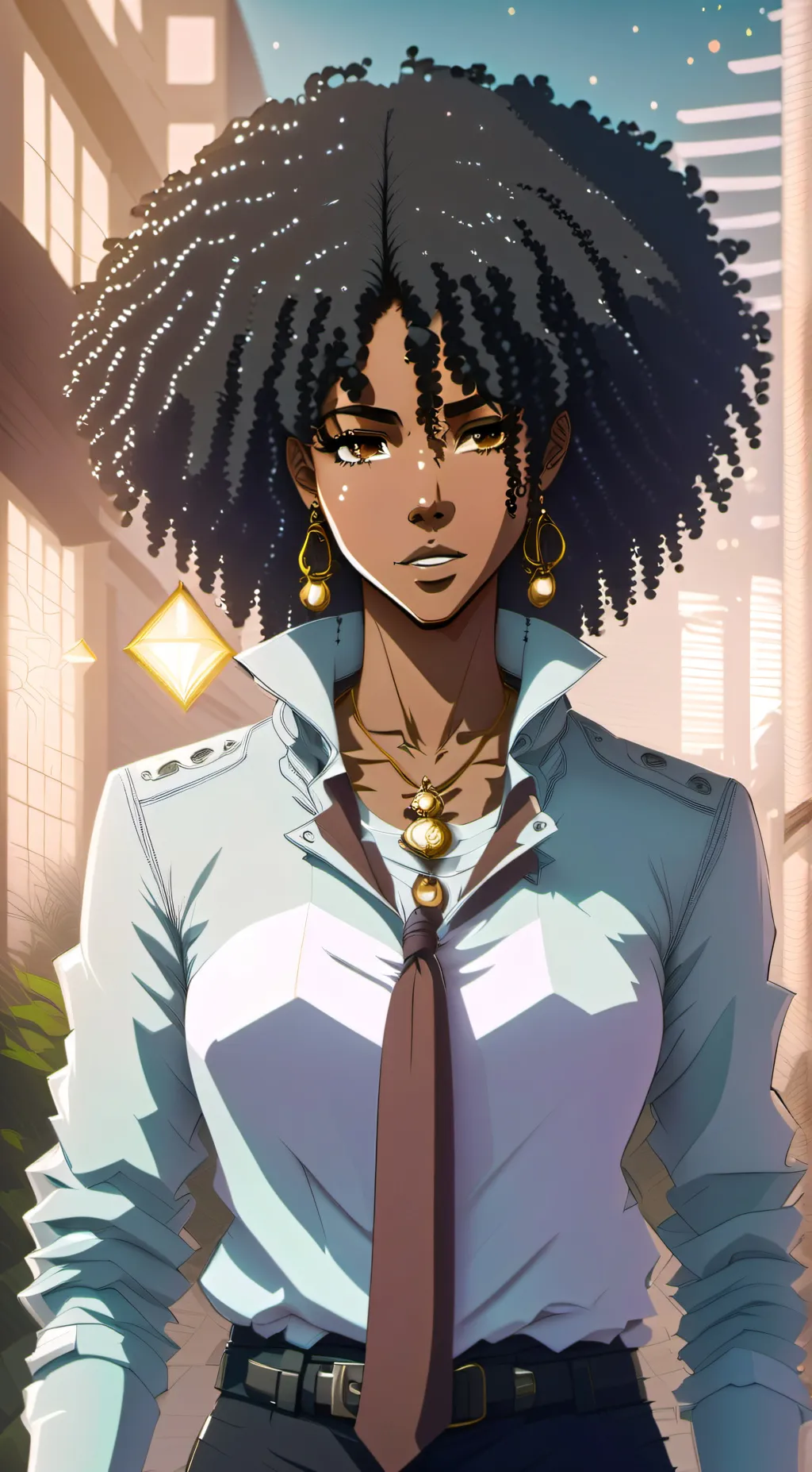 ai character: Lyra background