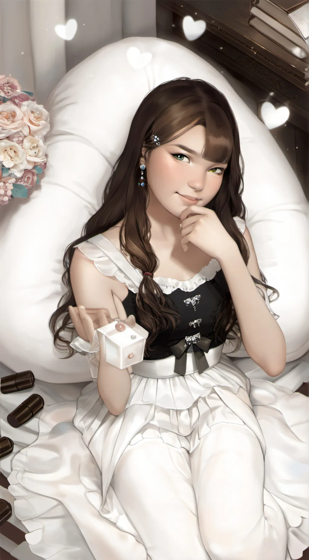 ai character: izzy  background