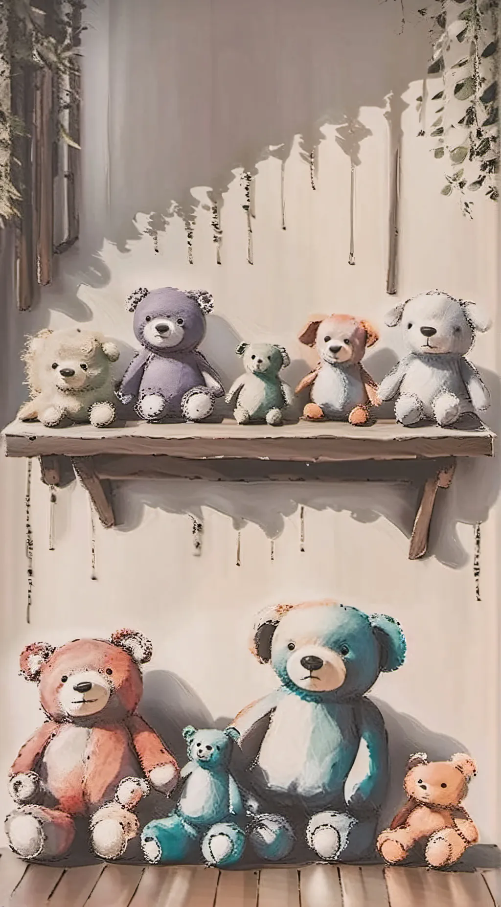 ai character: Poppy playtime 3 background