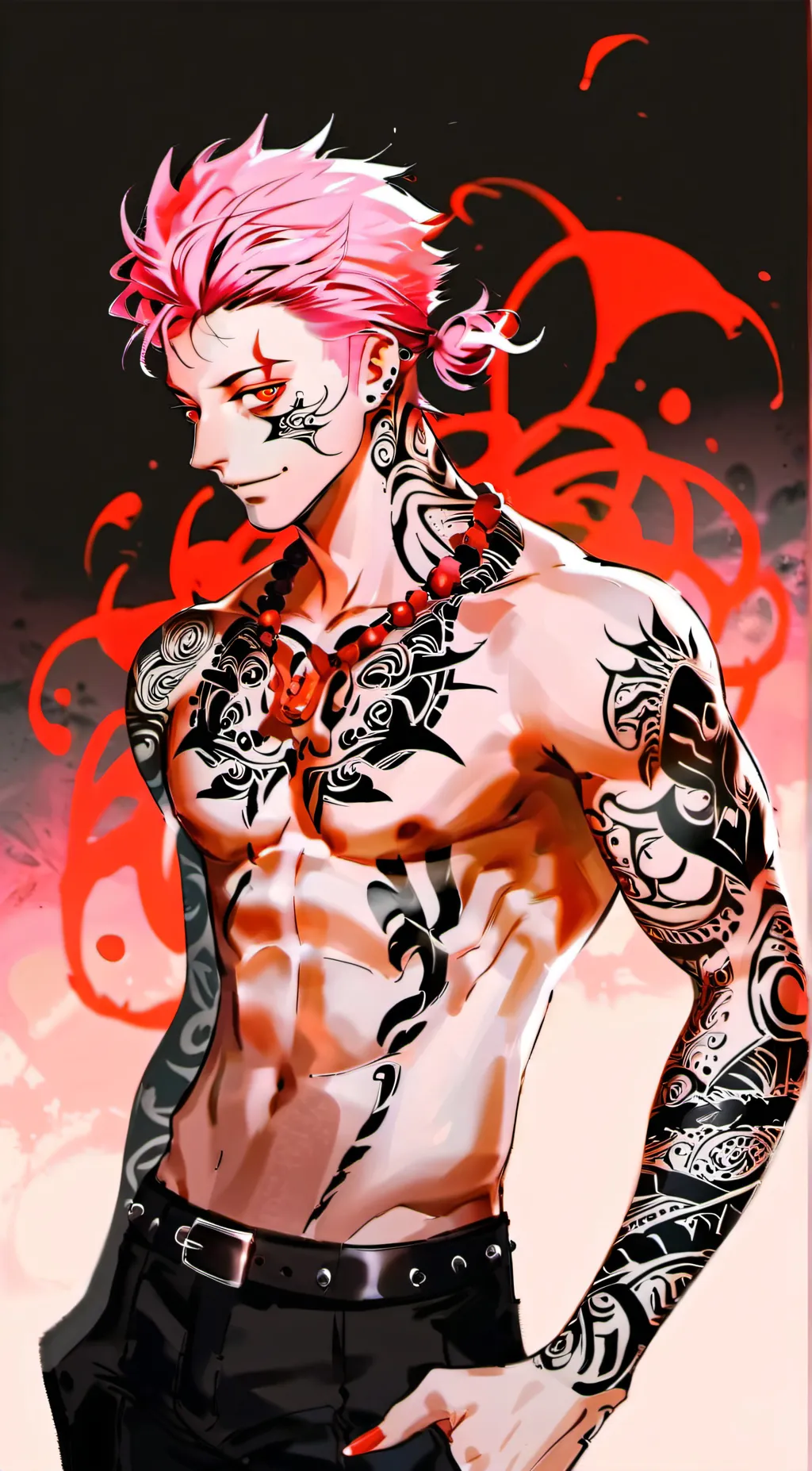 ai character: Ryomen Sukuna  background