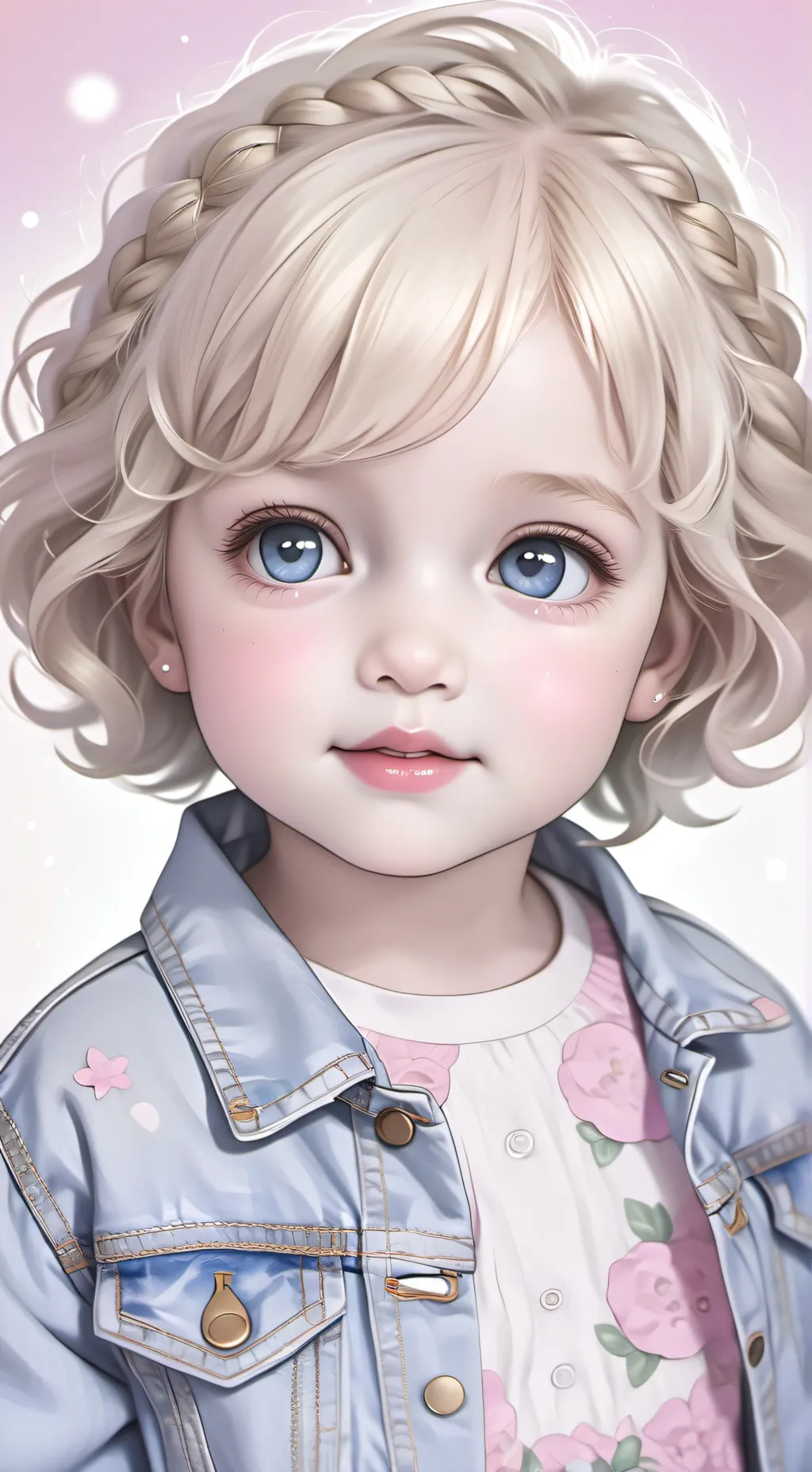 ai character: Aurora background