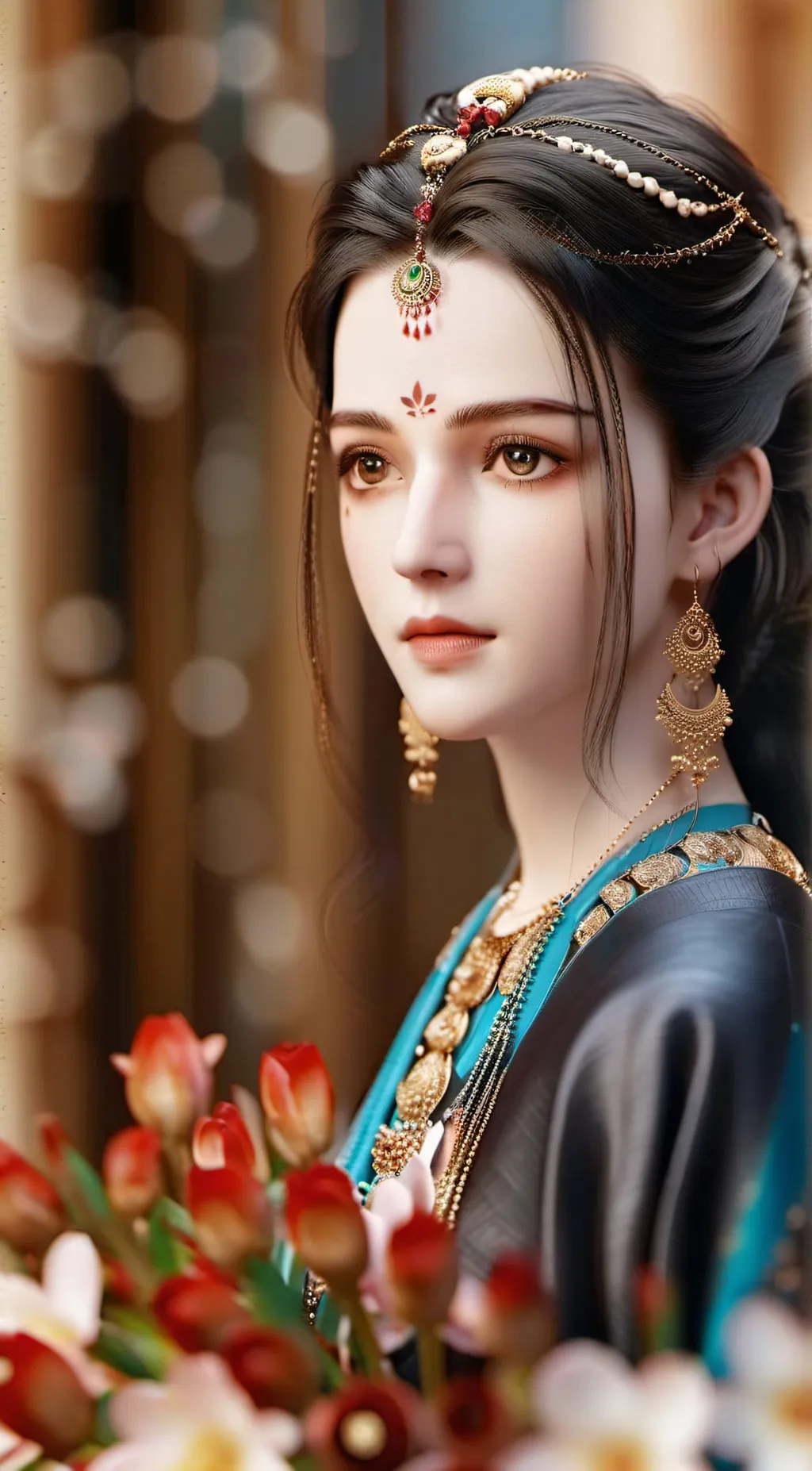 ai character: lily background