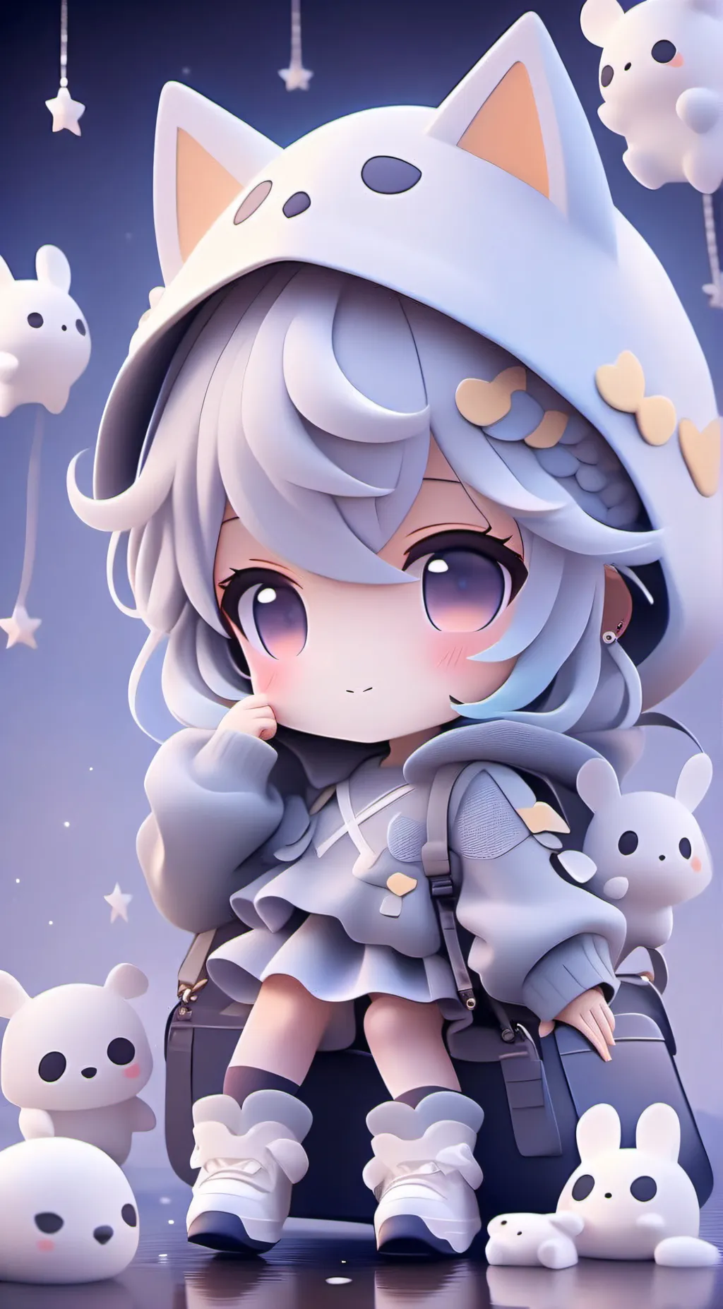 ai character: penny background